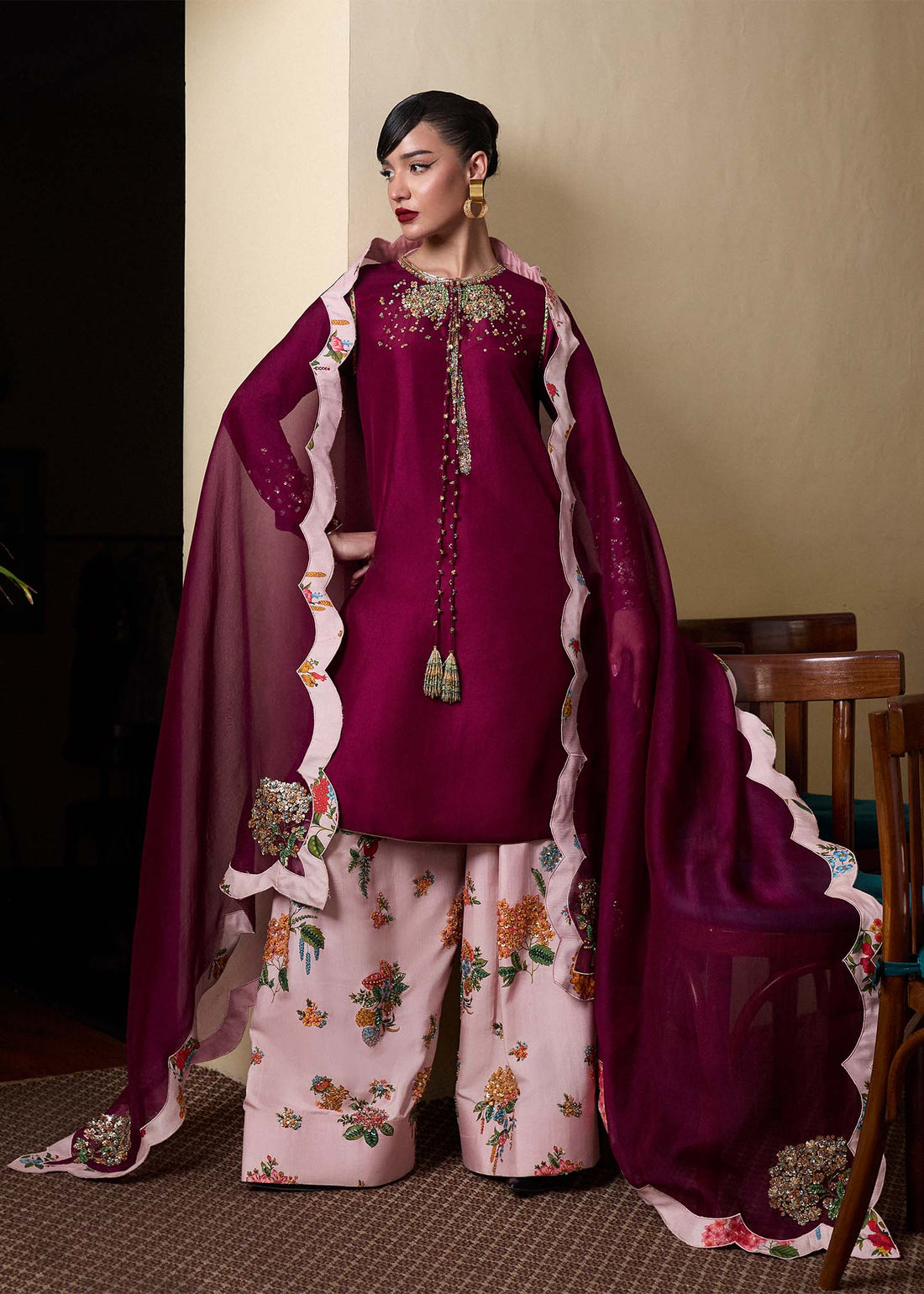 Hussain Rehar | SS Luxury Pret 25 | Impel - Rang-e-Khaas