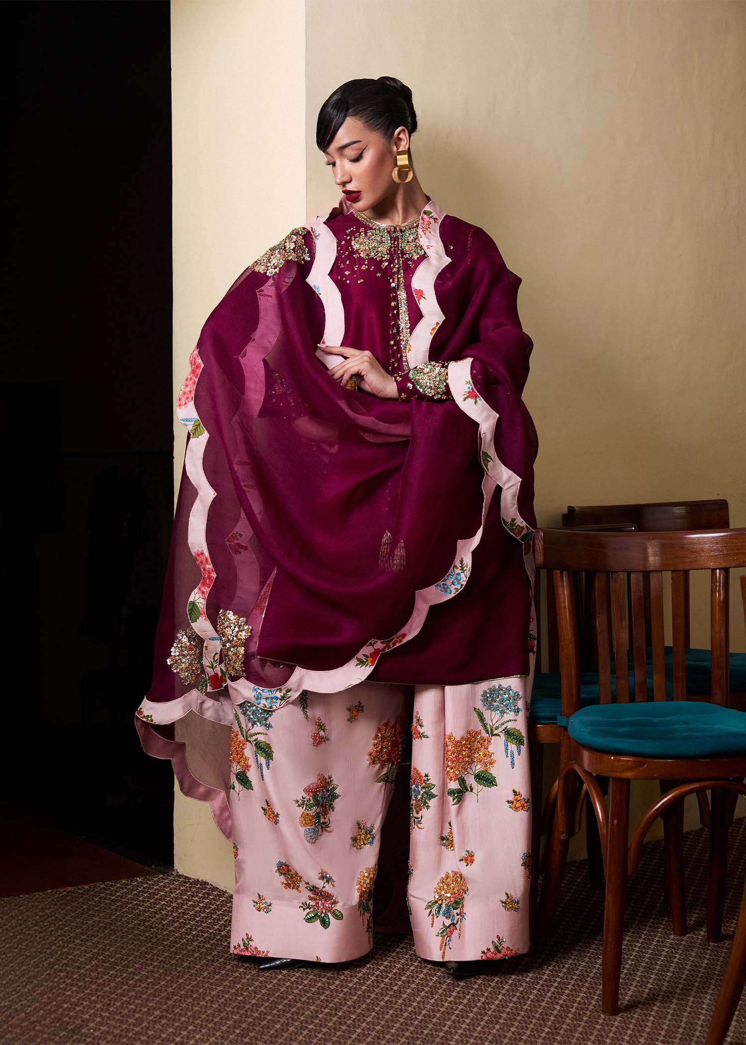 Hussain Rehar | SS Luxury Pret 25 | Impel - Rang-e-Khaas