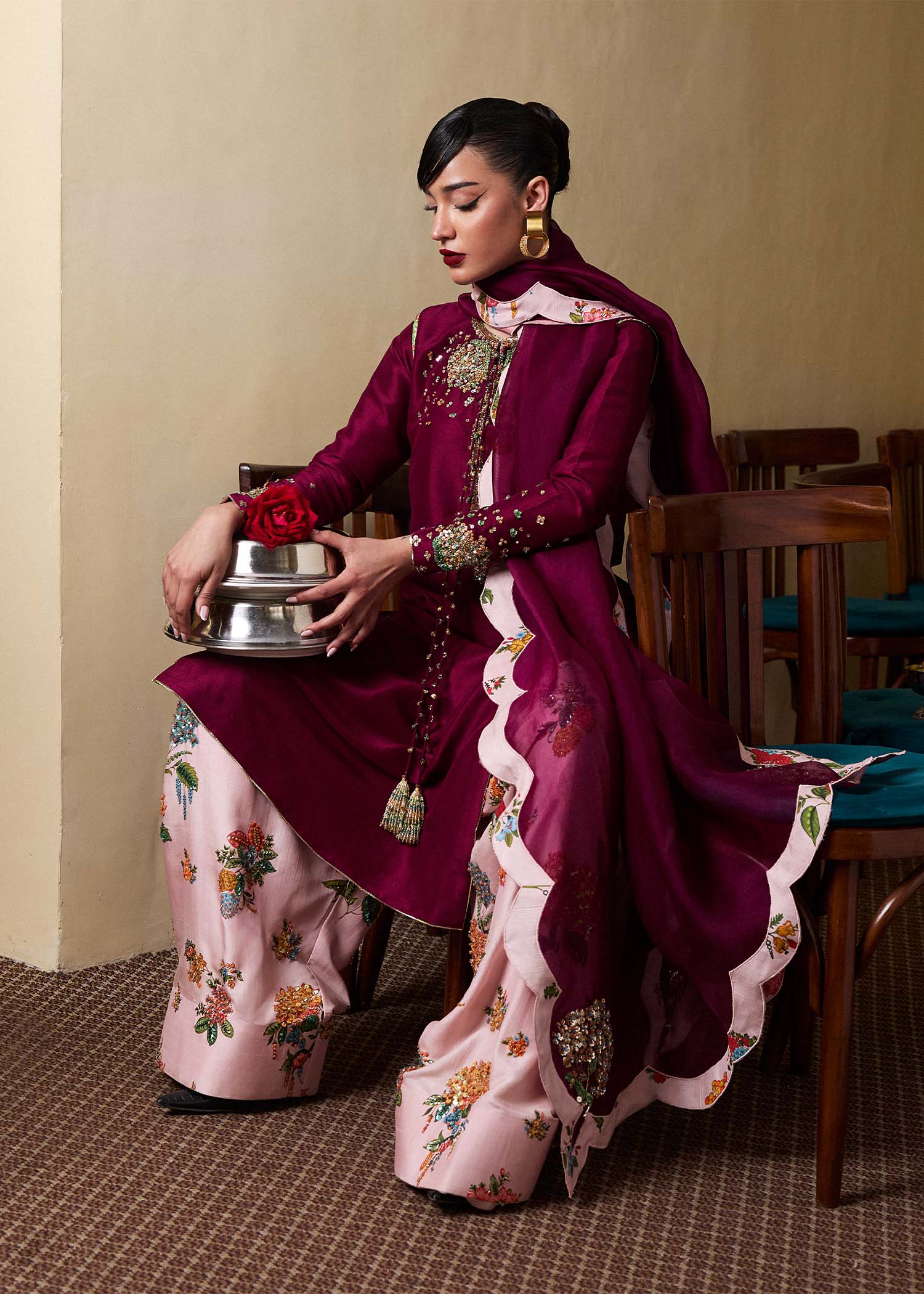 Hussain Rehar | SS Luxury Pret 25 | Impel - Rang-e-Khaas