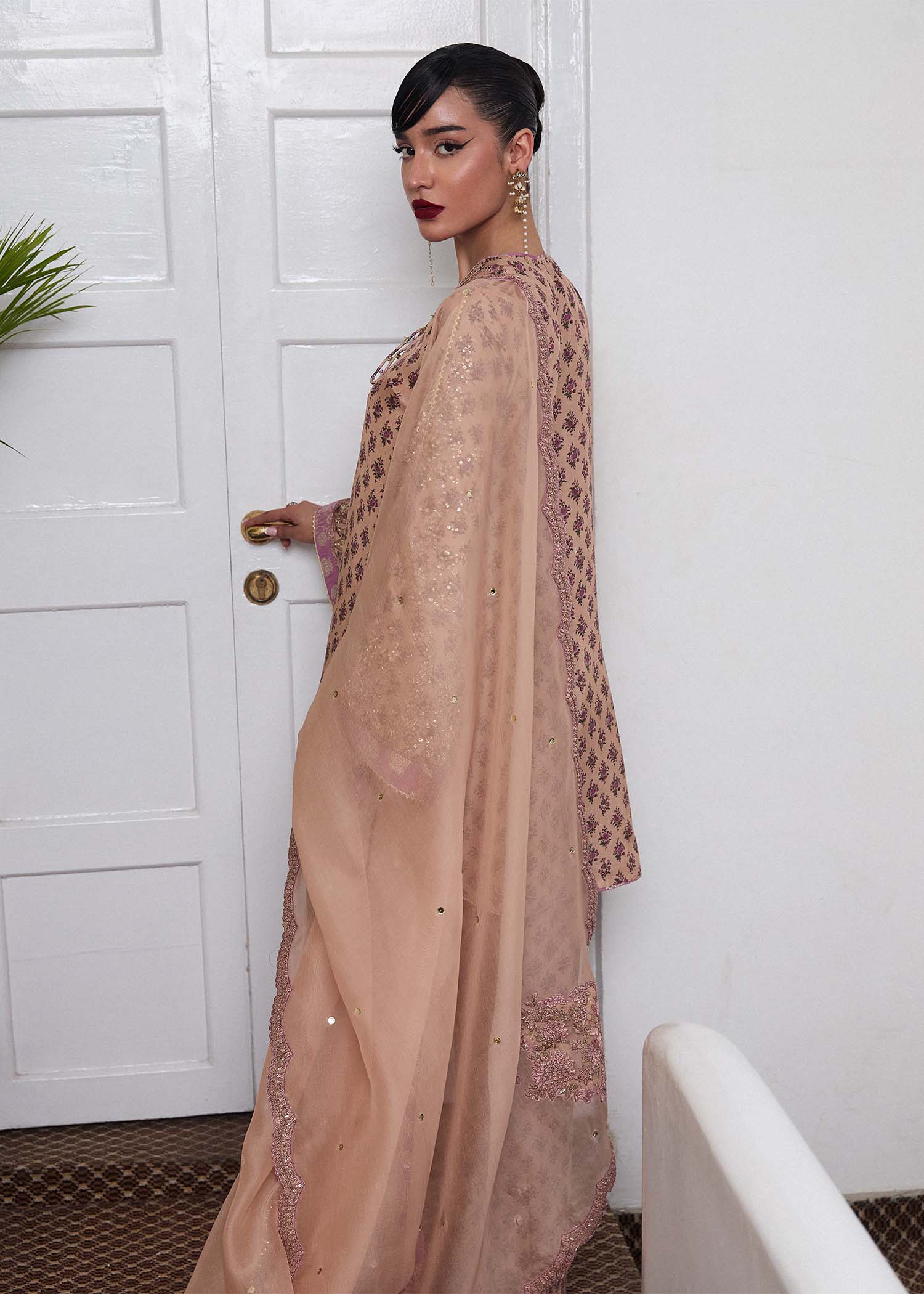 Hussain Rehar | SS Luxury Pret 25 | Fran - Rang-e-Khaas
