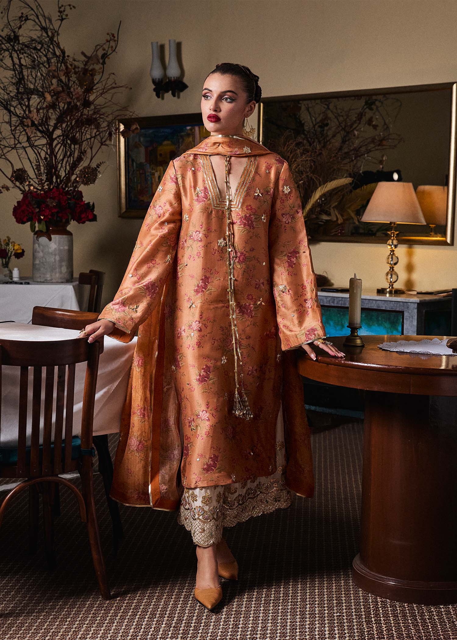 Hussain Rehar | SS Luxury Pret 25 | Dijan - Rang-e-Khaas