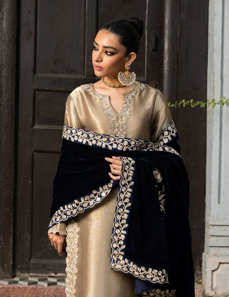 Hue Pret | Luxury Formals | Hania - Rang-e-Khaas