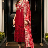 Mushq | Hemline Odyssey | CRIMSON CHIC