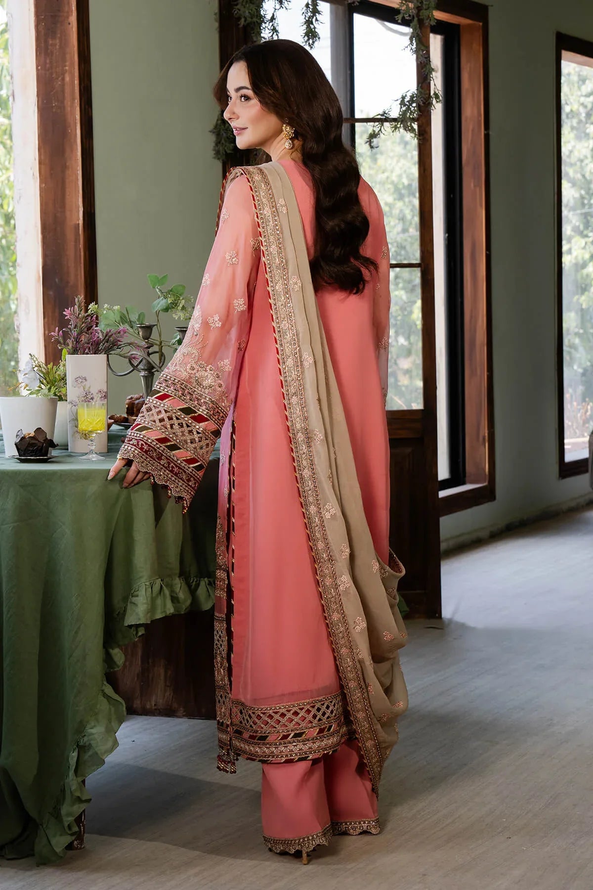 Imrozia Premium | Naina Chiffon | I-189 Aainaa - Rang-e-Khaas