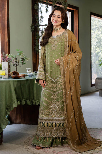 Imrozia Premium | Naina Chiffon | I-191 Aabia - Rang-e-Khaas