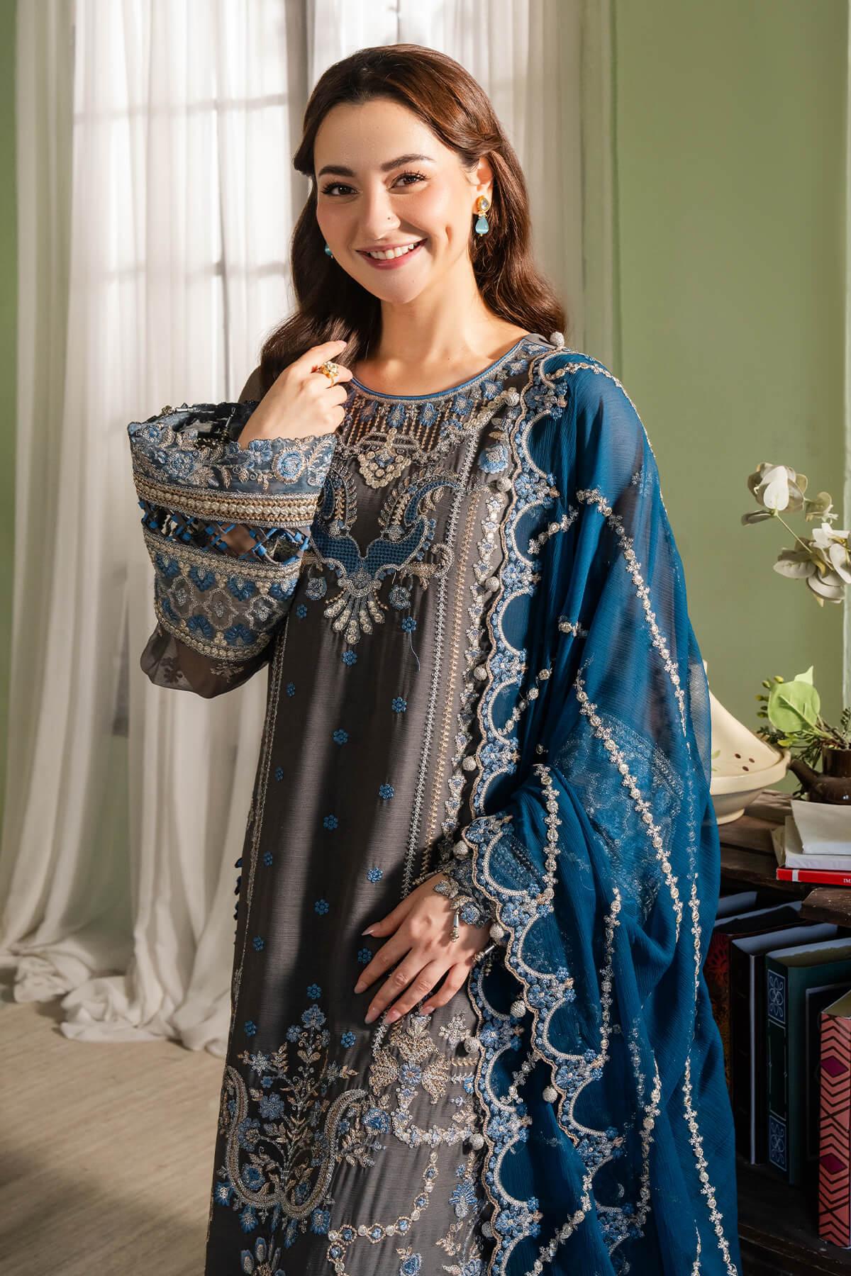 Imrozia Premium | Naina Chiffon | I-192 Nazaha - Rang-e-Khaas