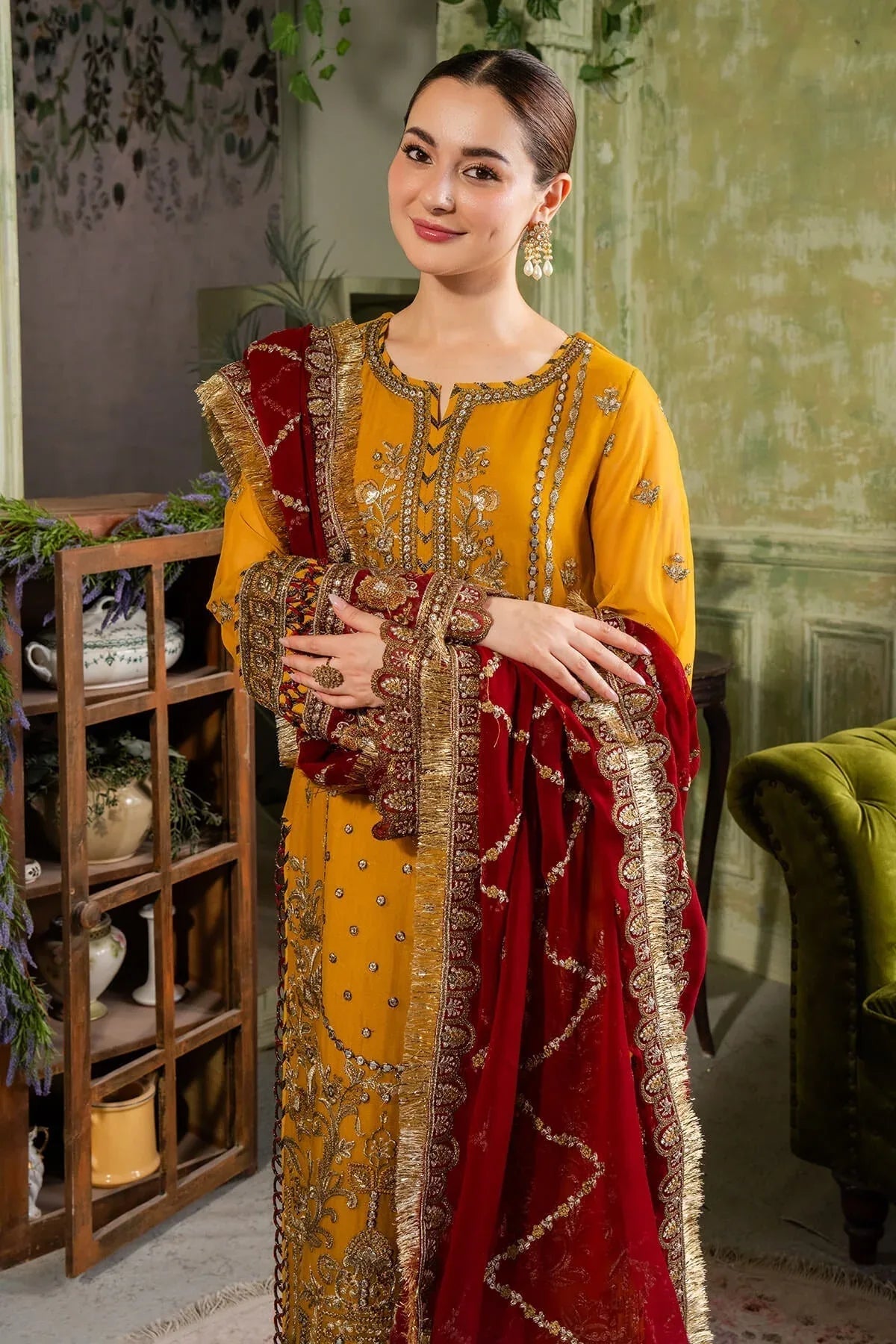 Imrozia Premium | Naina Chiffon | I-196 Naaz - Rang-e-Khaas