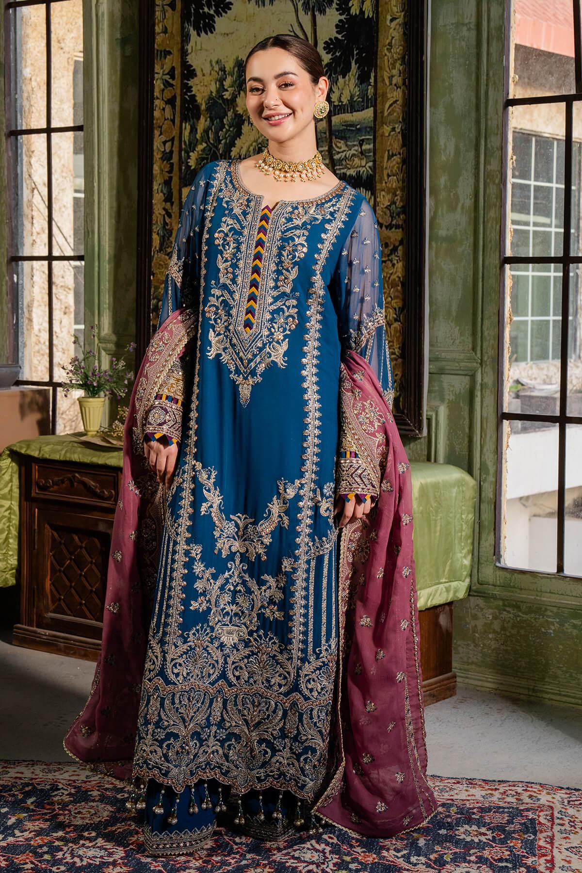 Imrozia Premium | Naina Chiffon | I-197 Afsa - Rang-e-Khaas