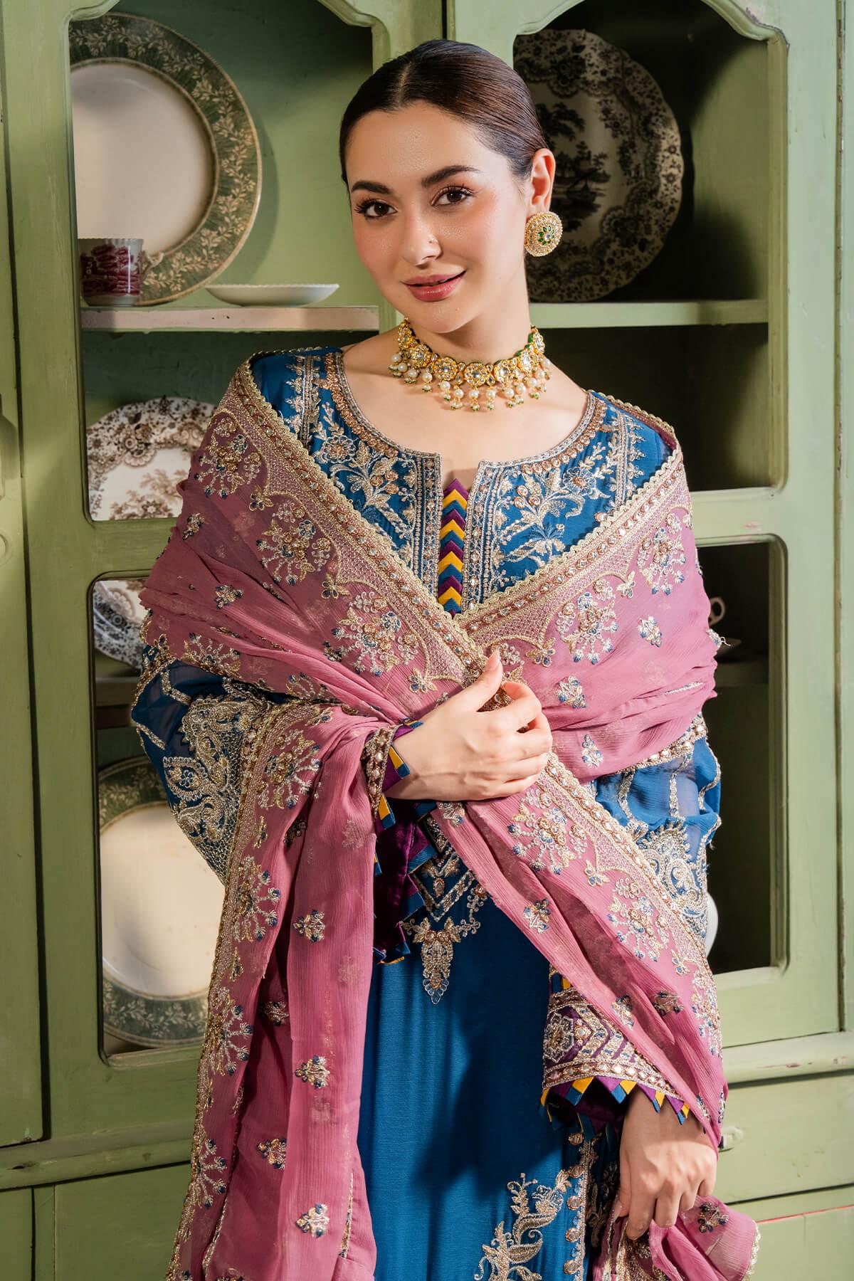 Imrozia Premium | Naina Chiffon | I-197 Afsa - Rang-e-Khaas