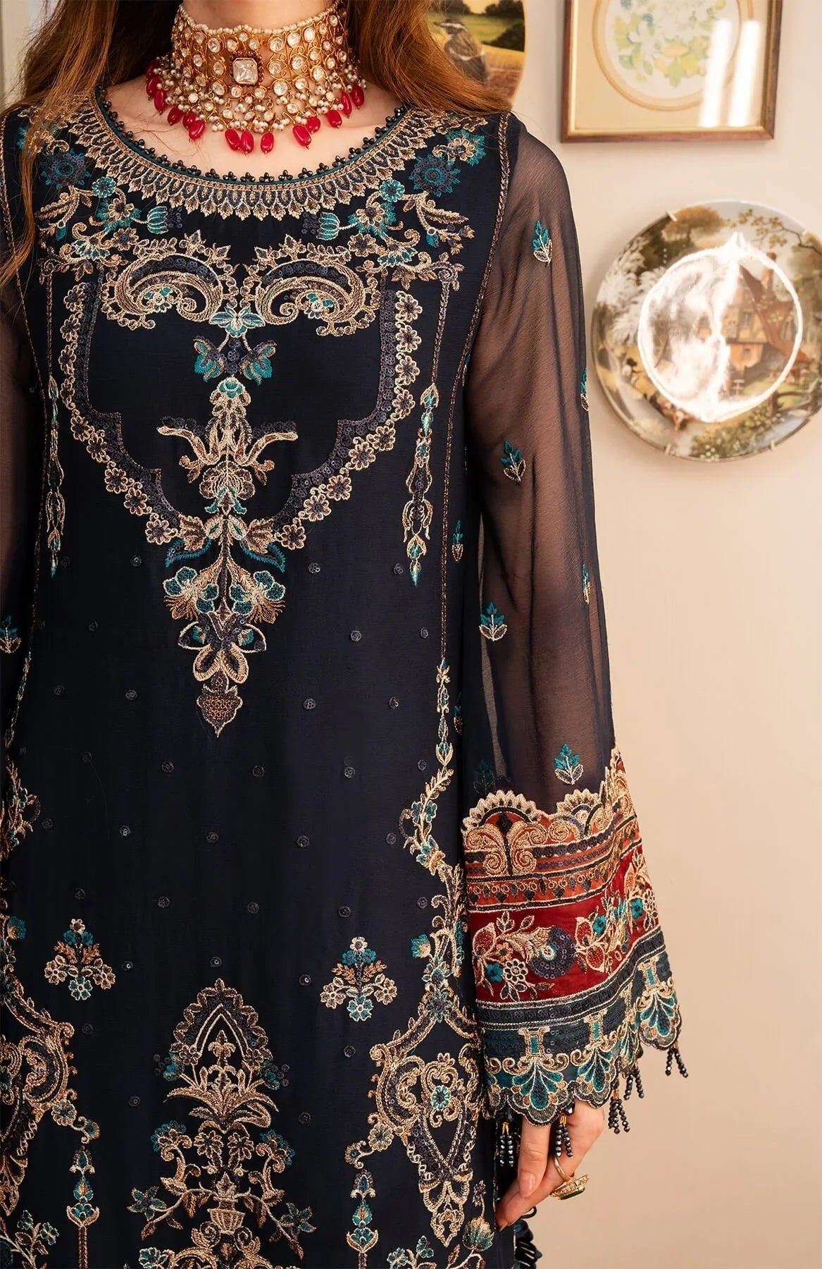 Imrozia Premium | Noor Jahan Formals | I-201 Husn - Rang-e-Khaas