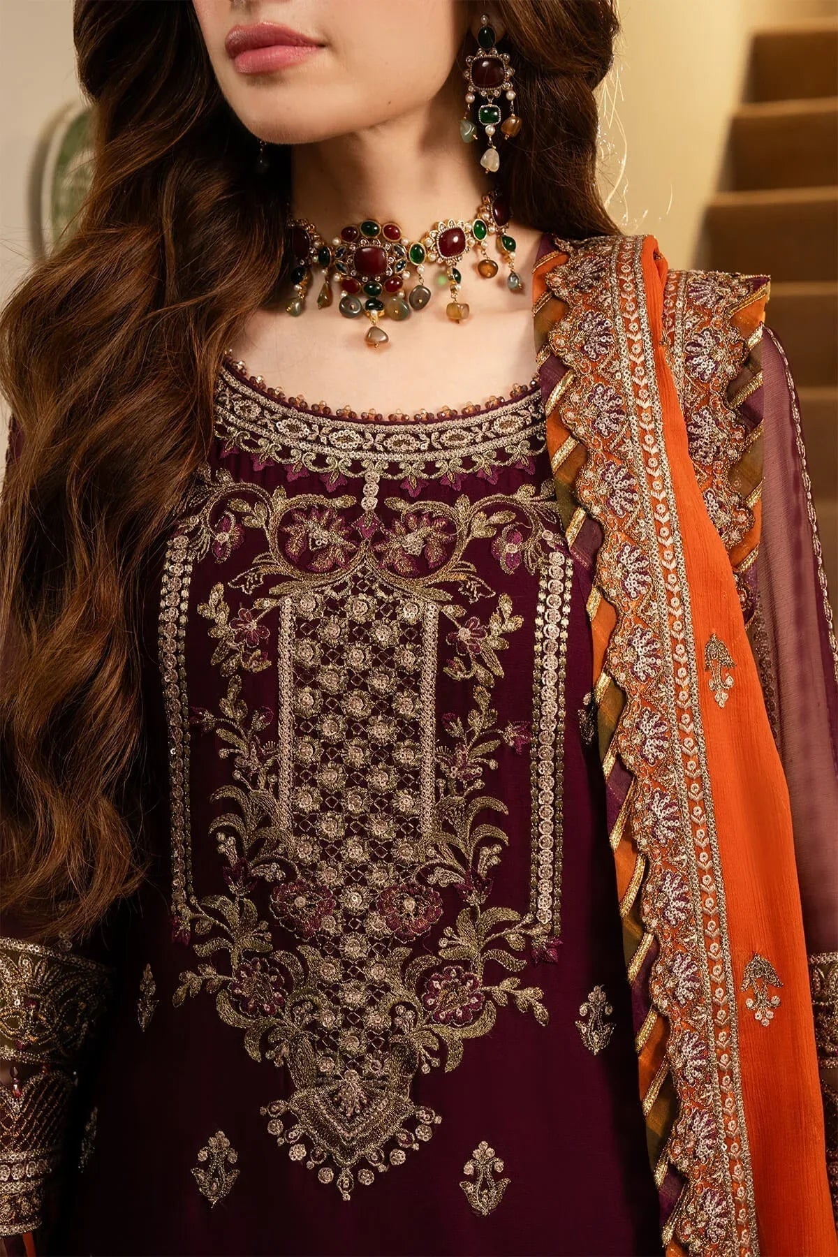 Imrozia Premium | Noor Jahan Formals | I-206 Chandni - Rang-e-Khaas