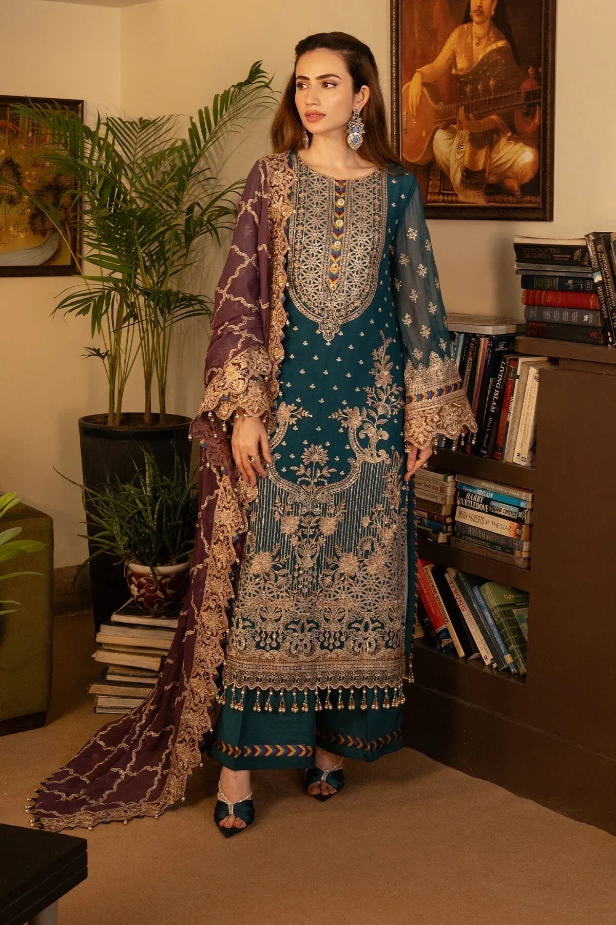 Imrozia Premium | Noor Jahan Formals | I-208 Aaina - Rang-e-Khaas