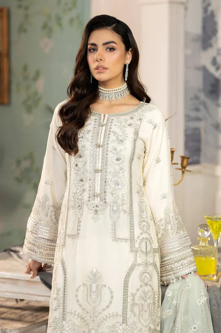 Imrozia Premium | Baad e Saba Pret Luxury Eid Collection | I.P-35 Aaghosh - Rang-e-Khaas