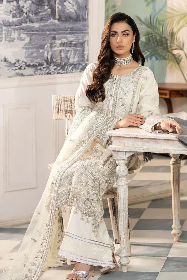 Imrozia Premium | Baad e Saba Pret Luxury Eid Collection | I.P-35 Aaghosh - Rang-e-Khaas