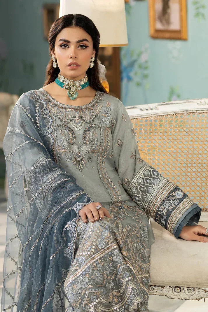 Imrozia Premium | Baad e Saba Pret Luxury Eid Collection | I.P-37 Khushboo - Rang-e-Khaas