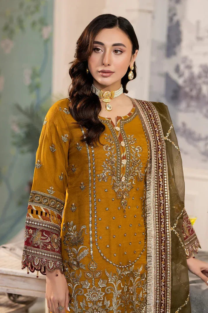 Imrozia Premium | Baad e Saba Pret Luxury Eid Collection | I.P-38 Sargoshiyan - Rang-e-Khaas