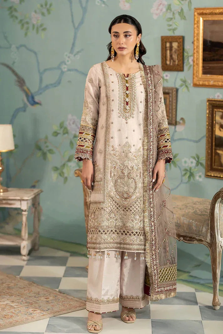 Imrozia Premium | Baad e Saba Pret Luxury Eid Collection | I.P-39 Jalwa - Rang-e-Khaas