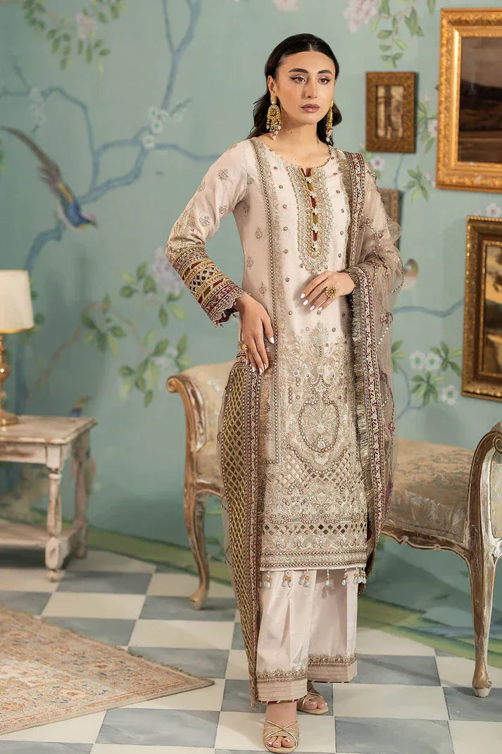 Imrozia Premium | Baad e Saba Pret Luxury Eid Collection | I.P-39 Jalwa - Rang-e-Khaas