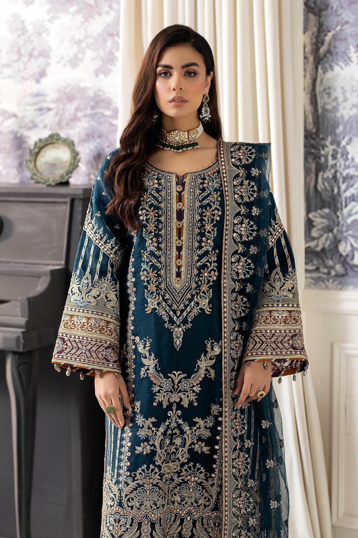 Imrozia Premium | Baad e Saba Pret Luxury Eid Collection | I.P-40 Saher - Rang-e-Khaas