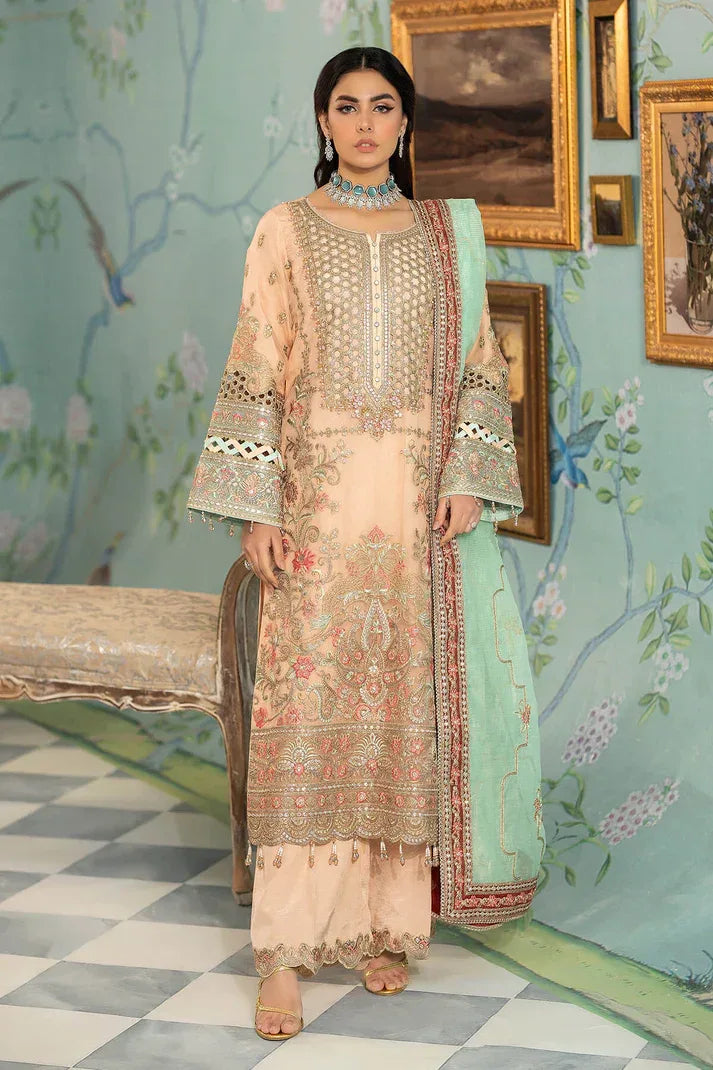 Imrozia Premium | Baad e Saba Pret Luxury Eid Collection | I.P-44 Zephyr - Rang-e-Khaas
