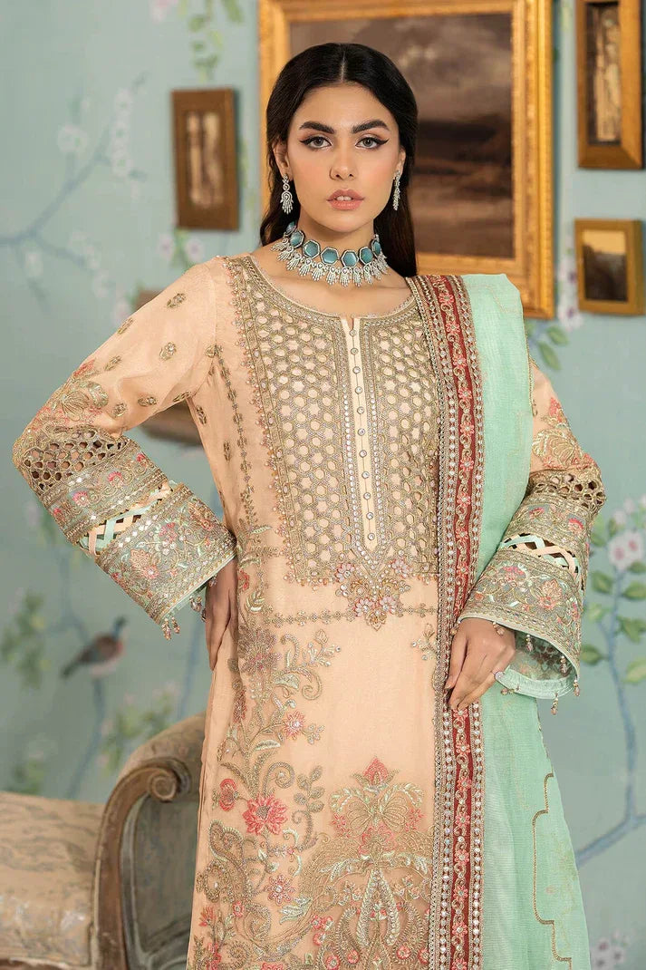 Imrozia Premium | Baad e Saba Pret Luxury Eid Collection | I.P-44 Zephyr - Rang-e-Khaas