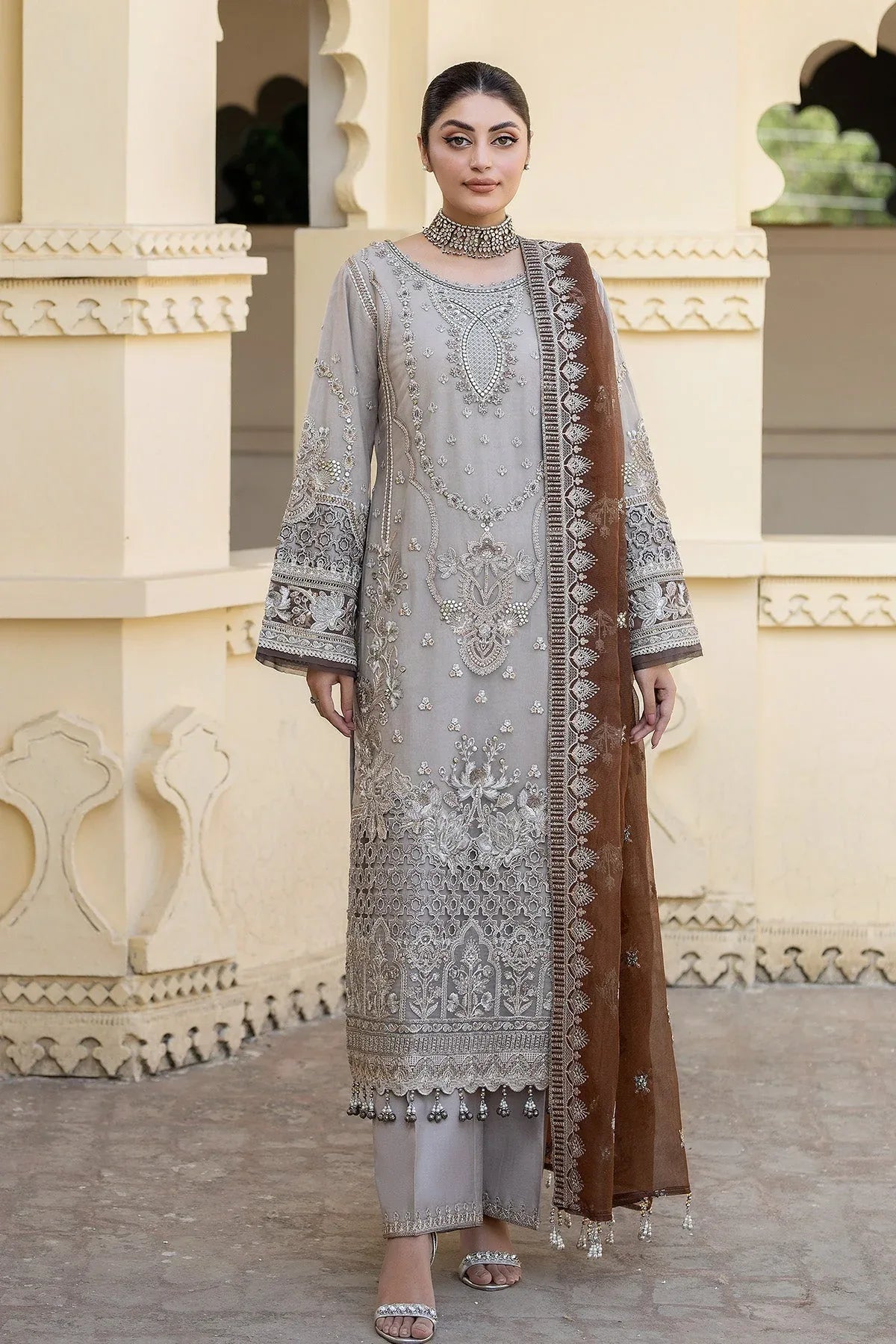 Imrozia Premium | Baad e Saba Formals | IP-52 Gulbahar - Rang-e-Khaas