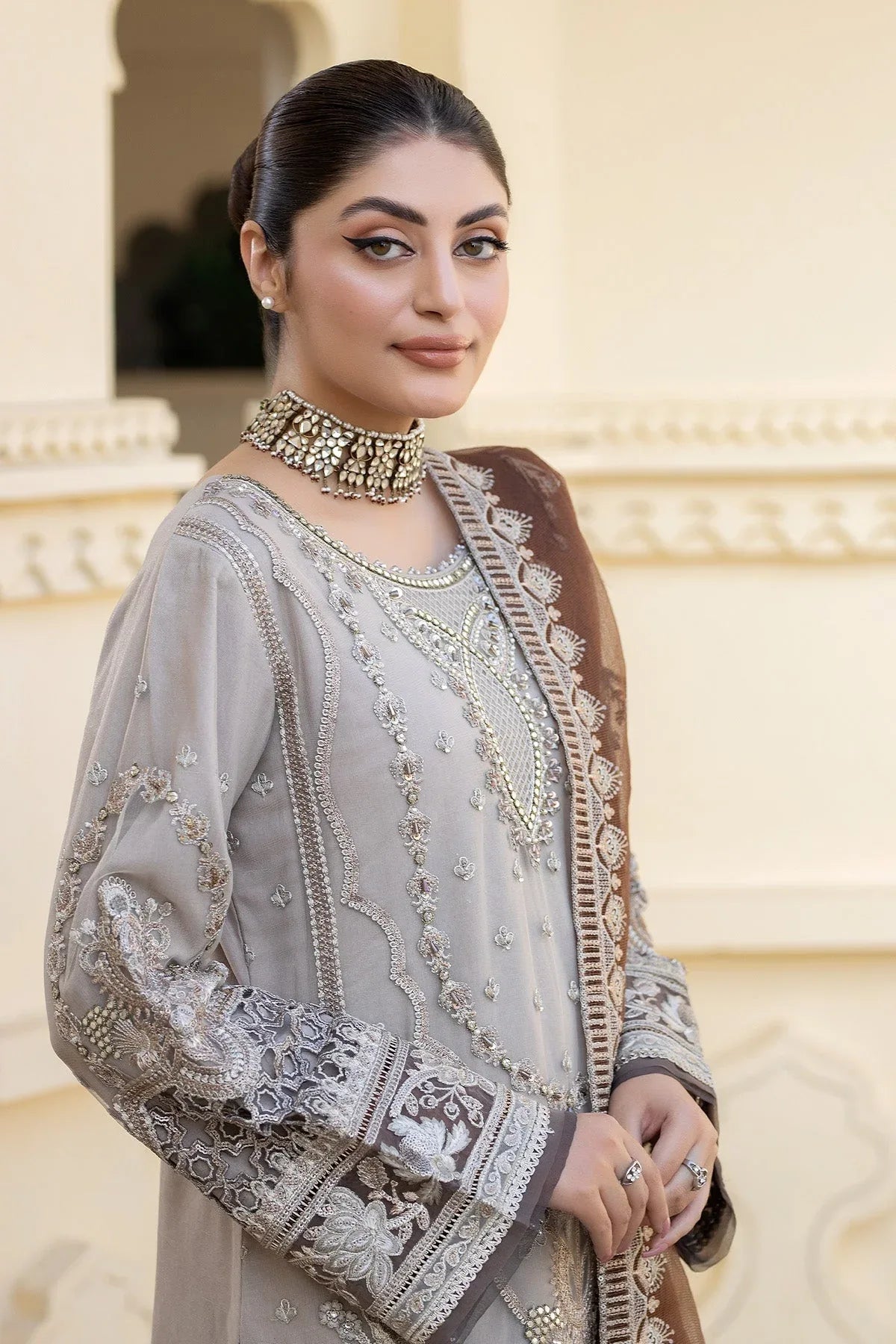 Imrozia Premium | Baad e Saba Formals | IP-52 Gulbahar - Rang-e-Khaas