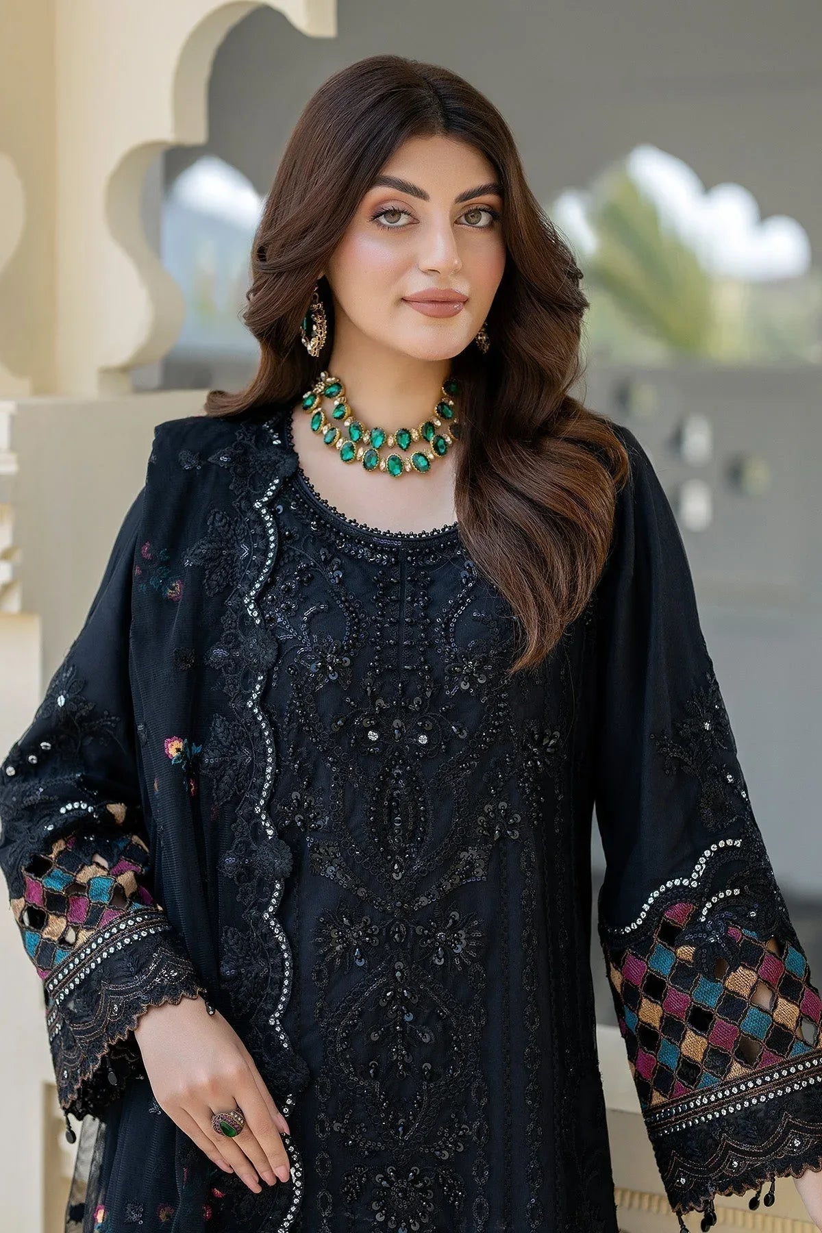 Imrozia Premium | Baad e Saba Formals | IP-53 Tehzeeb - Rang-e-Khaas