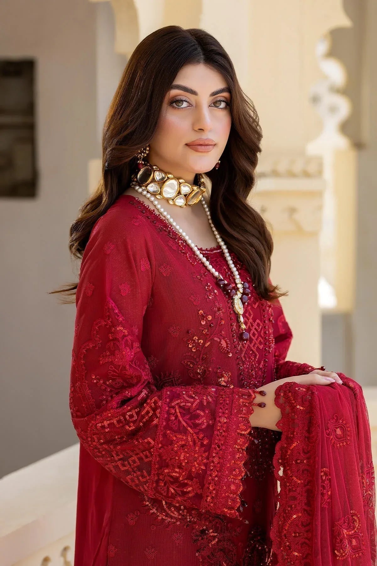 Imrozia Premium | Baad e Saba Formals | IP-56 Jalwa - Rang-e-Khaas