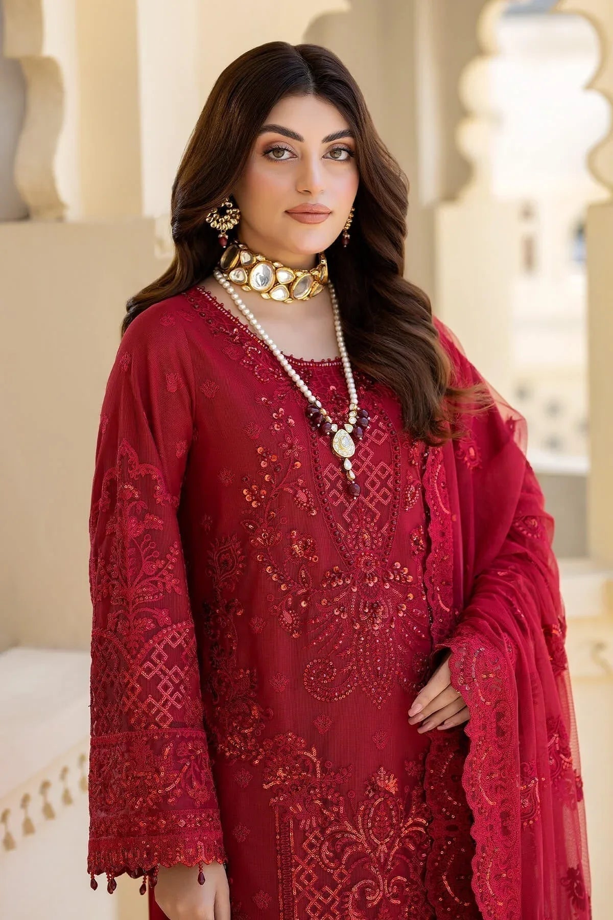 Imrozia Premium | Baad e Saba Formals | IP-56 Jalwa - Rang-e-Khaas