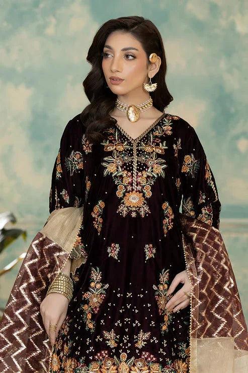 Imrozia Premium | Rukh e Makhmal | Roshni - Rang-e-Khaas