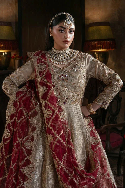 Imrozia Premium | Noor e Naaz Bridals 25 | IB-53 Shahkar - Rang-e-Khaas