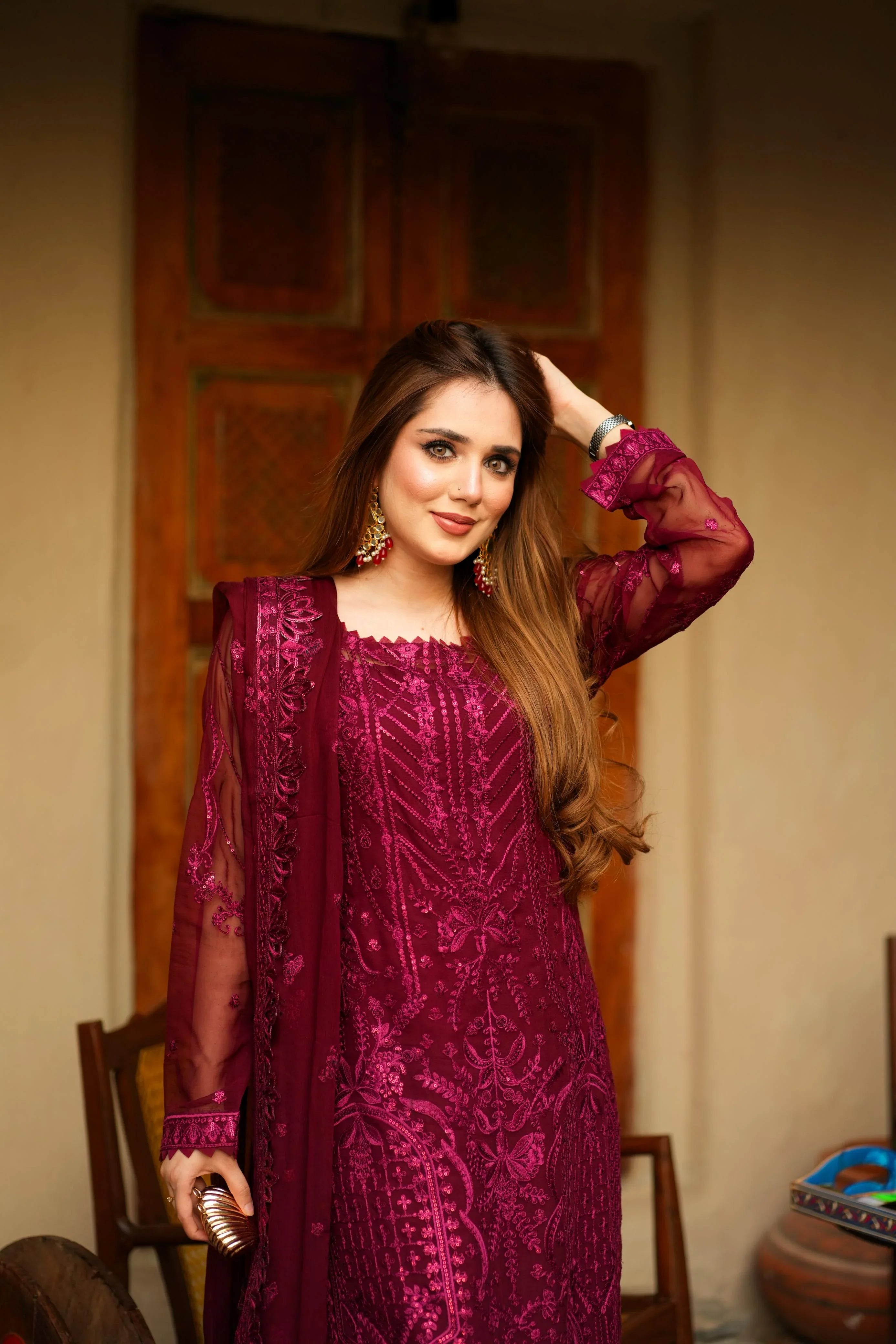 Maryams | Afsaneh Luxury Chiffon | Gulbahar - Rang-e-Khaas