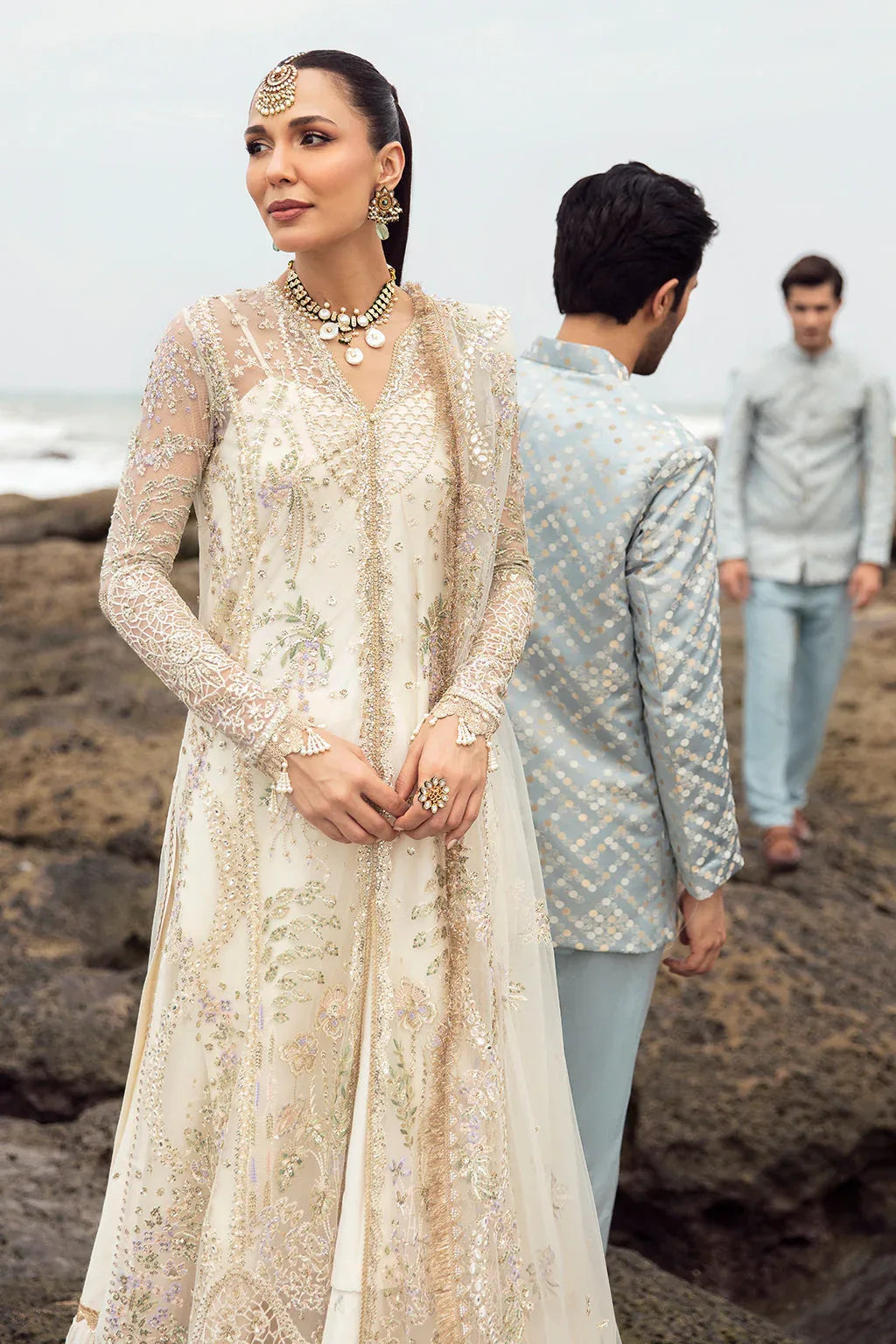 Afrozeh | Dastangoi Wedding Formal'24 | AWE-10 SHUGUFTA - Rang-e-Khaas
