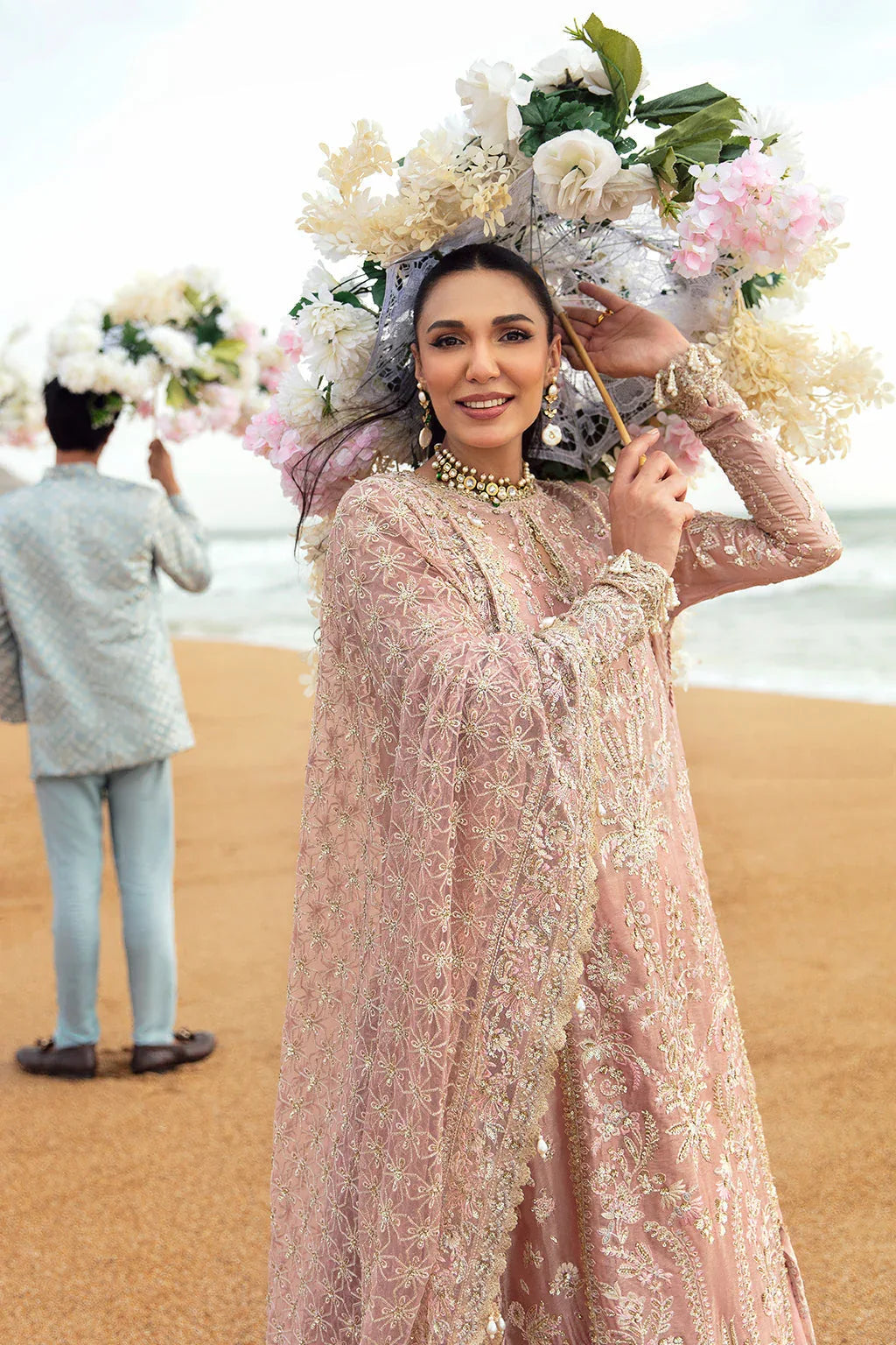 Afrozeh | Dastangoi Wedding Formal'24 | AWE-03 SHAZMA - Rang-e-Khaas