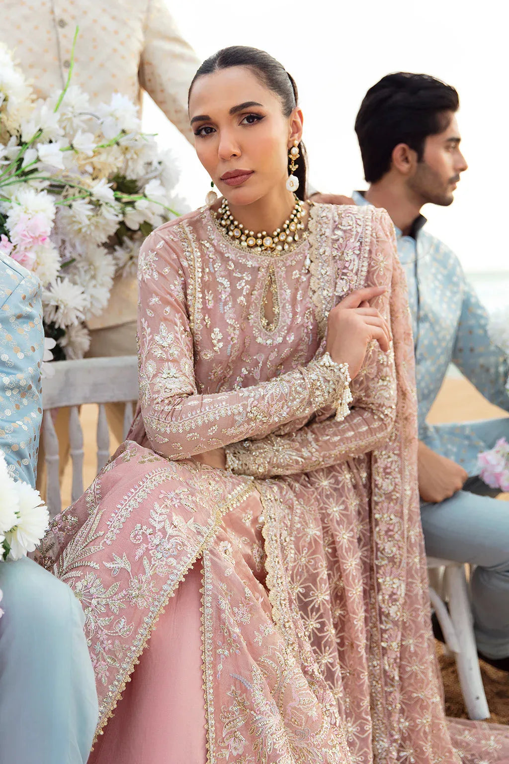 Afrozeh | Dastangoi Wedding Formal'24 | AWE-03 SHAZMA - Rang-e-Khaas