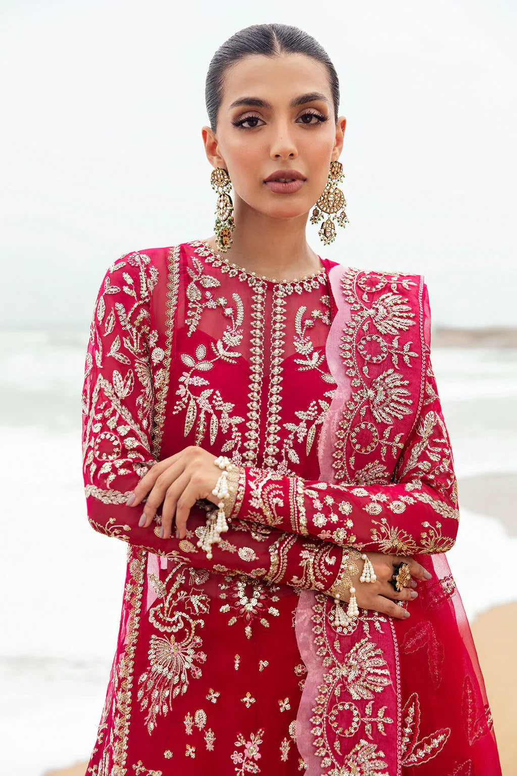 Afrozeh | Dastangoi Wedding Formal'24 | AWE-04 NAGEEN - Rang-e-Khaas