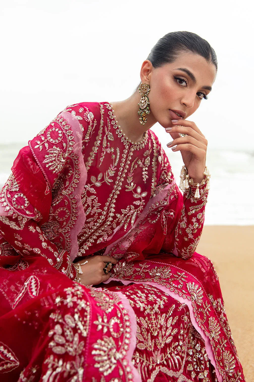 Afrozeh | Dastangoi Wedding Formal'24 | AWE-04 NAGEEN - Rang-e-Khaas
