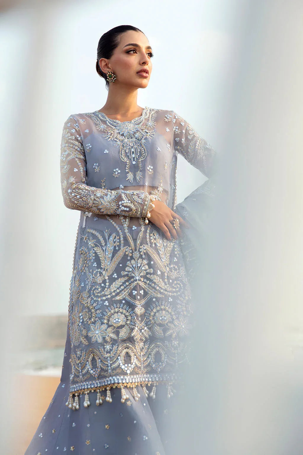 Afrozeh | Dastangoi Wedding Formal'24 | AWE-01 NASHMIA - Rang-e-Khaas