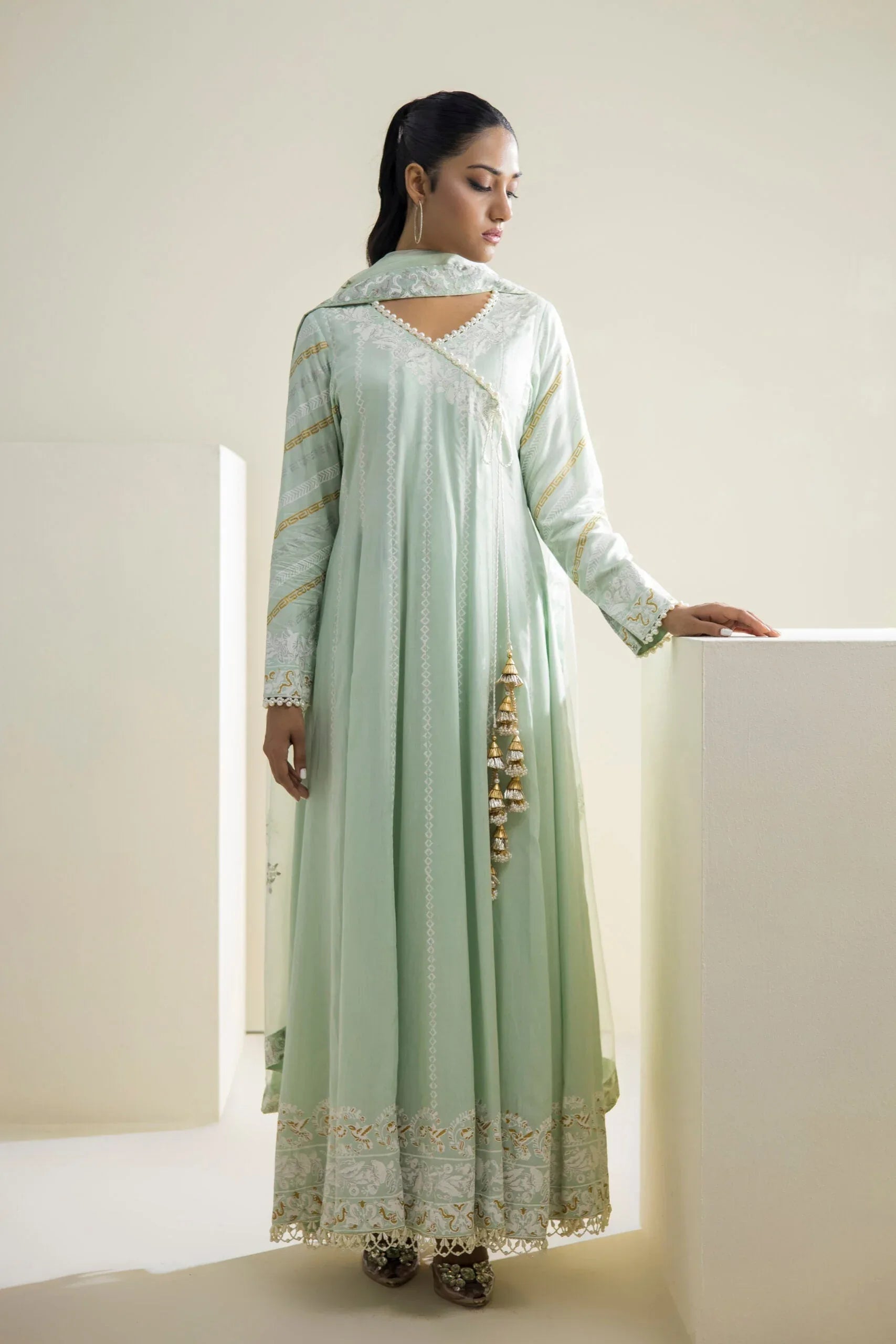 Farhat Jahan | Luxury Pret | Aabroo - Rang-e-Khaas