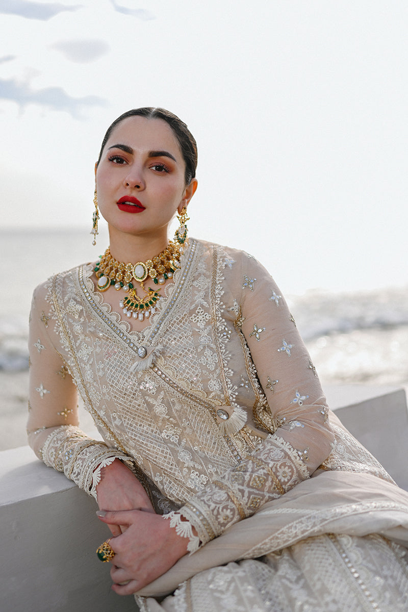 Qalamkar - SAAHIL LUXURY LAWN’23 - SP-01 AIYLA - TC-326