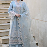 Qalamkar - SAAHIL LUXURY LAWN’23 - SP-04 AAIMA - TC-336