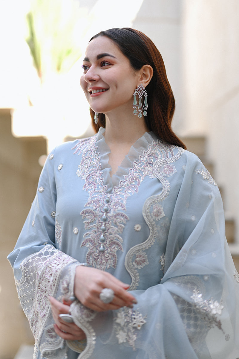 Qalamkar - SAAHIL LUXURY LAWN’23 - SP-04 AAIMA - TC-336