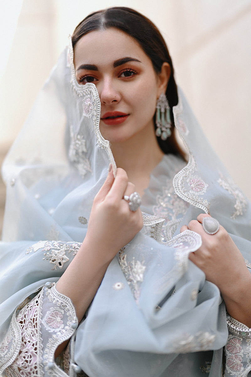 Qalamkar - SAAHIL LUXURY LAWN’23 - SP-04 AAIMA - TC-336