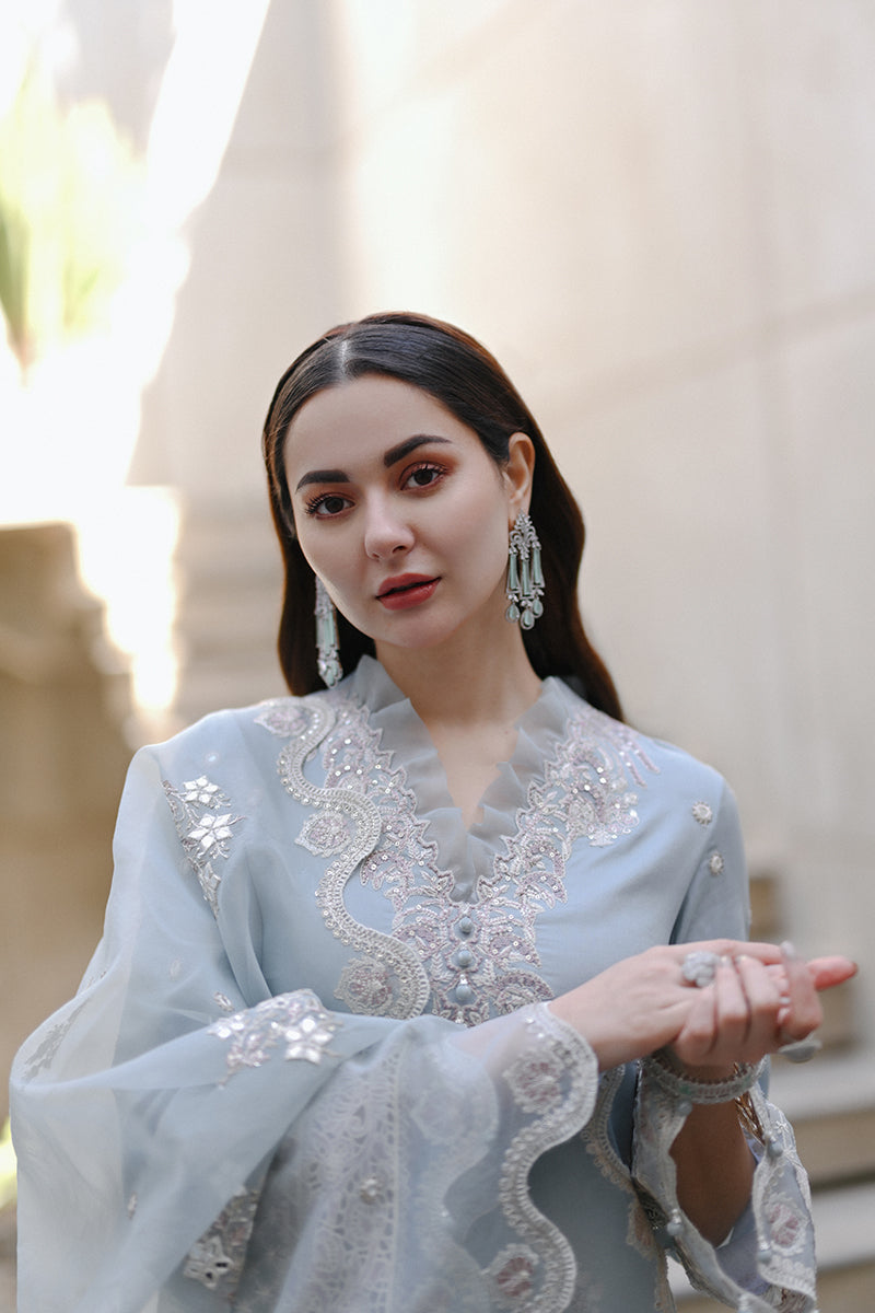 Qalamkar - SAAHIL LUXURY LAWN’23 - SP-04 AAIMA - TC-336