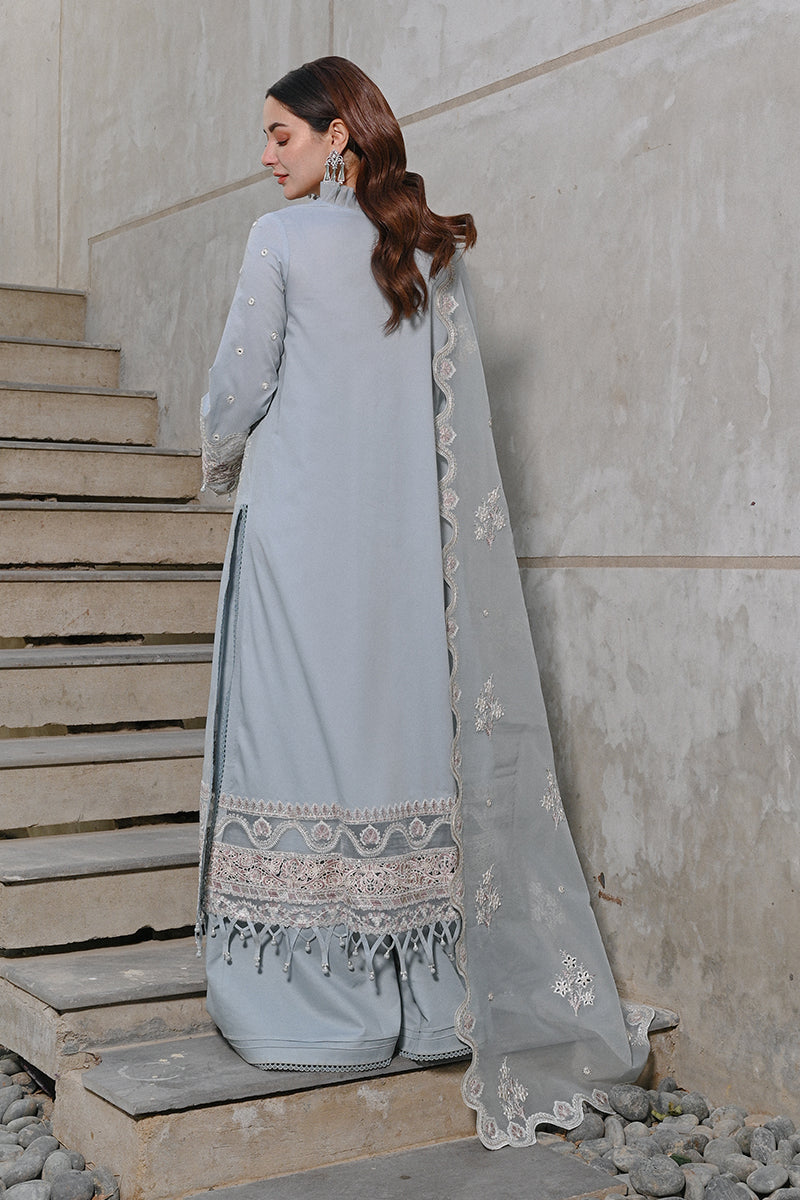 Qalamkar - SAAHIL LUXURY LAWN’23 - SP-04 AAIMA - TC-336