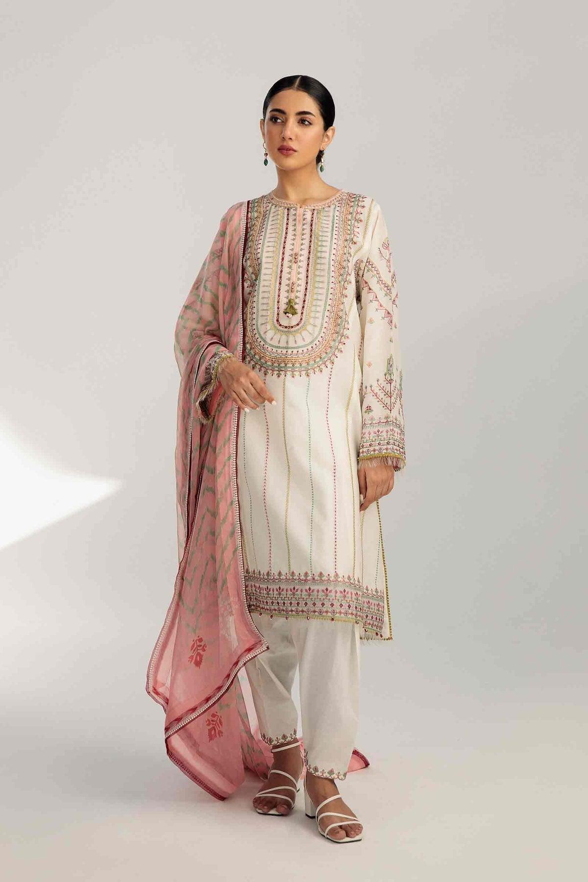 Zara Shahjahan - COCO LAWN SS '23 - Z23-4B - TC-334
