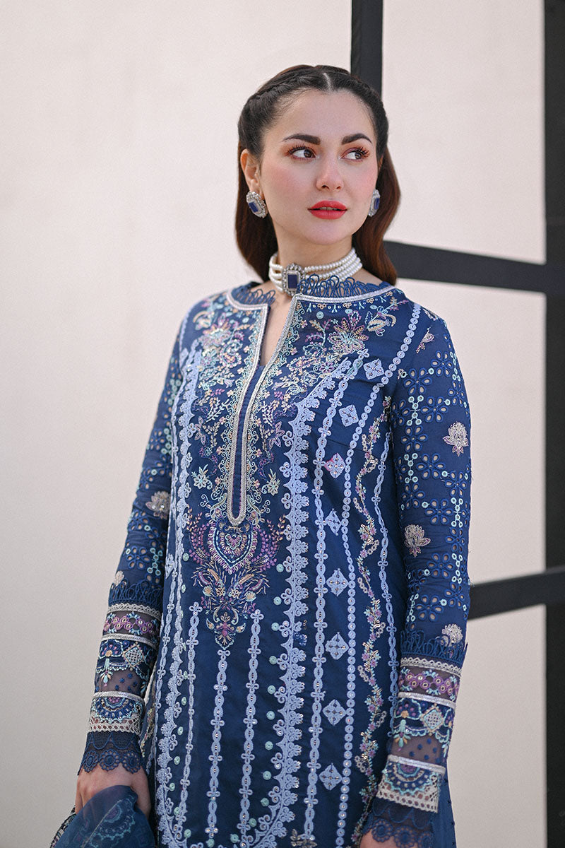 Qalamkar - SAAHIL LUXURY LAWN’23 - SP-06 KIRAL - TC-327
