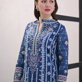 Qalamkar - SAAHIL LUXURY LAWN’23 - SP-06 KIRAL - TC-327