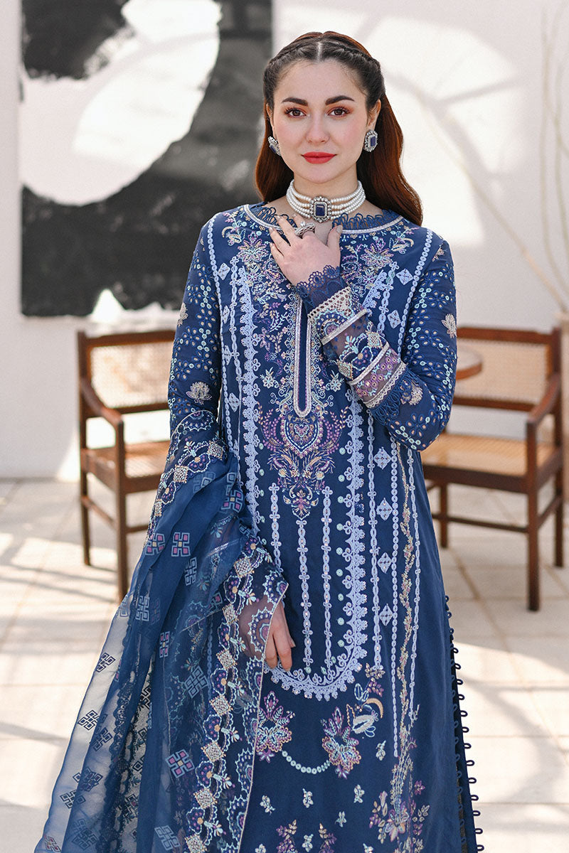 Qalamkar - SAAHIL LUXURY LAWN’23 - SP-06 KIRAL - TC-327